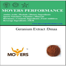 Extracto orgánico natural de plantas - Extracto de geranio / Dmaa (1,3-dimetilamilamina)